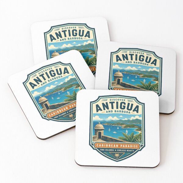 Item preview, Discover Antigua And Barbuda Caribbean Paradise Two Islands Endless Beauty Tropical Travel Souvenir designed and sold by Simsimah26Parks.