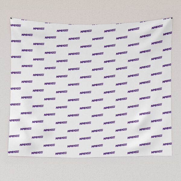 Item preview, Ten Years Pow Block Purple Anniversary Design | ⭐⭐⭐⭐⭐ designed and sold by Contrarium.