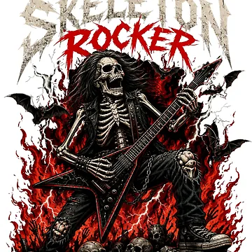 Artwork thumbnail, Skeleton Rocker by MySthore