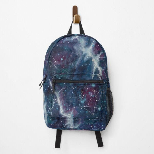 Item preview, Blue Galaxy Watercolour Print, Celestial Wall Art | The Sky Has Its Own Rivers designed and sold by ArithraStudio.