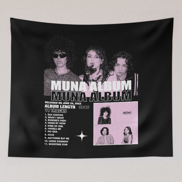 Item preview, Muna Band Save The World Album Pollstar Life's So Fun Tour designed and sold by Huilaegant69.
