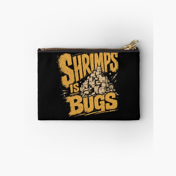 Item preview, Shrimps Is Bugs Funny Food Meme Hater Saying designed and sold by RetroMini2026.
