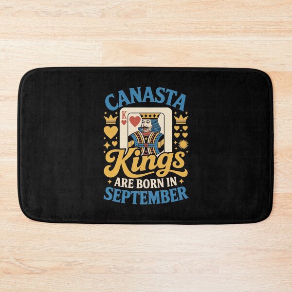 Item preview, CANASTA Kings ARE BORN IN September designed and sold by jkrphoto.