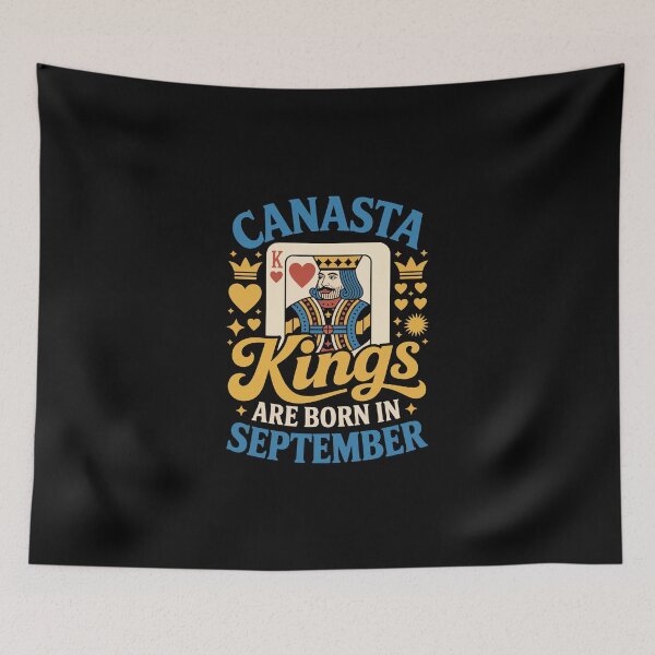 Item preview, CANASTA Kings ARE BORN IN September designed and sold by jkrphoto.