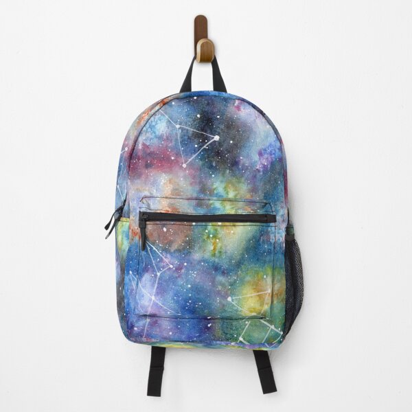 Item preview, Blue Galaxy Watercolour Print, Celestial Wall Art | The Sky Has Its Own Rivers designed and sold by ArithraStudio.