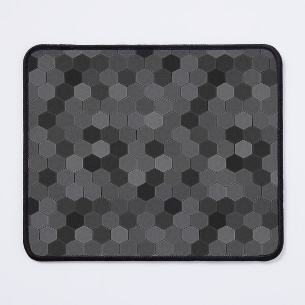 Item preview, Dark Grey Hexagon Honeycomb Geometric Pattern designed and sold by Zaya_art.