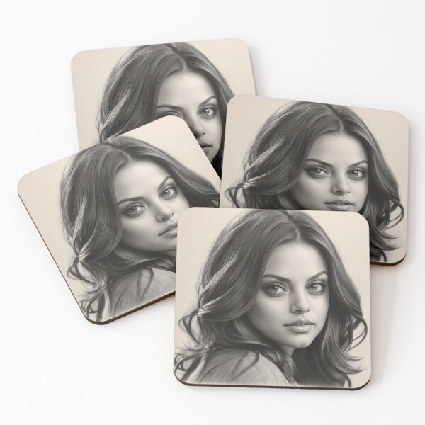 Item preview, Mila Kunis designed and sold by WorldofCharcoal.