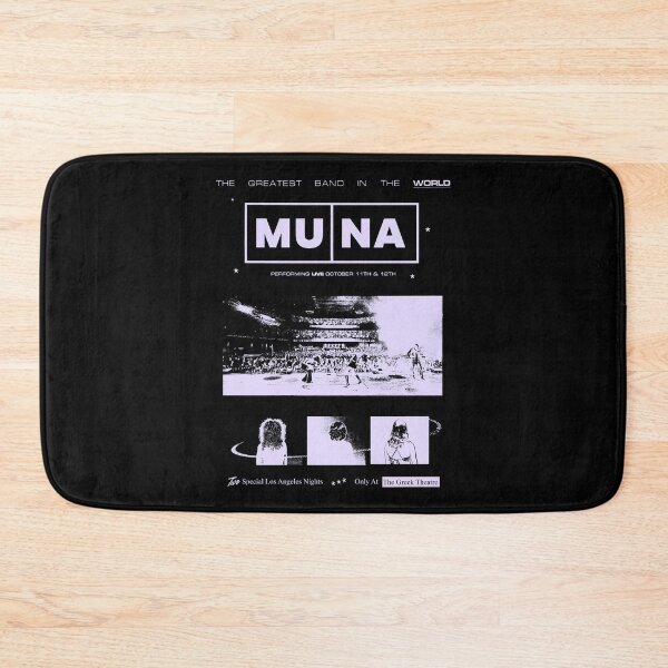 Item preview, Muna Band Save The World Album Pollstar Life's So Fun Tour designed and sold by Huilaegant69.