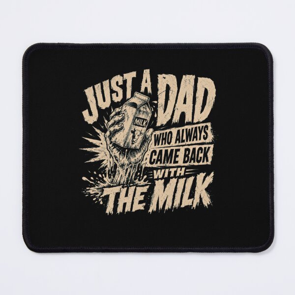 Item preview, Just A Dad Who Always Came Back With The Milk Funny Fathers Day designed and sold by RetroMini2026.