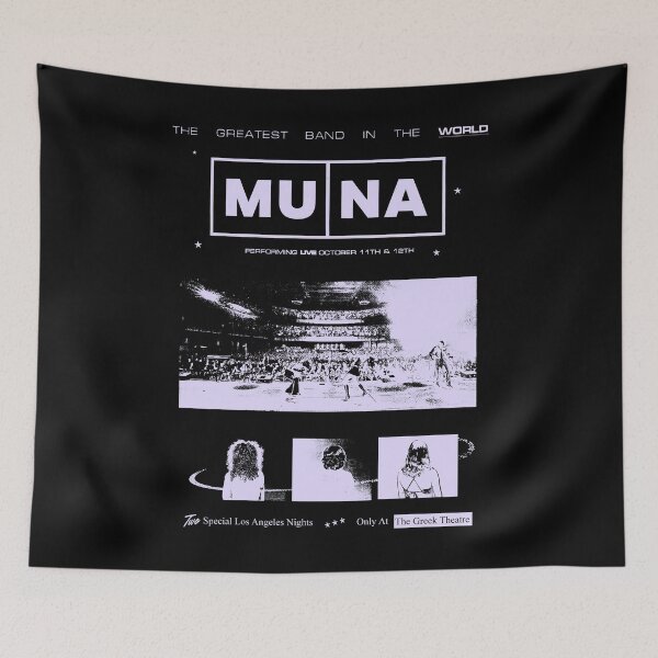 Item preview, Muna Band Save The World Album Pollstar Life's So Fun Tour designed and sold by Huilaegant69.