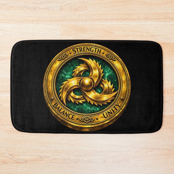 Item preview, Golden Celtic Triskelion Emblem designed and sold by Warrior’s Path.