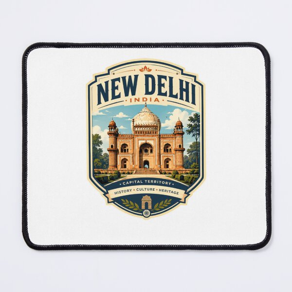 Item preview, New Delhi India Capital Territory History Culture Heritage Indian Travel Souvenir designed and sold by Star3NowForMe.