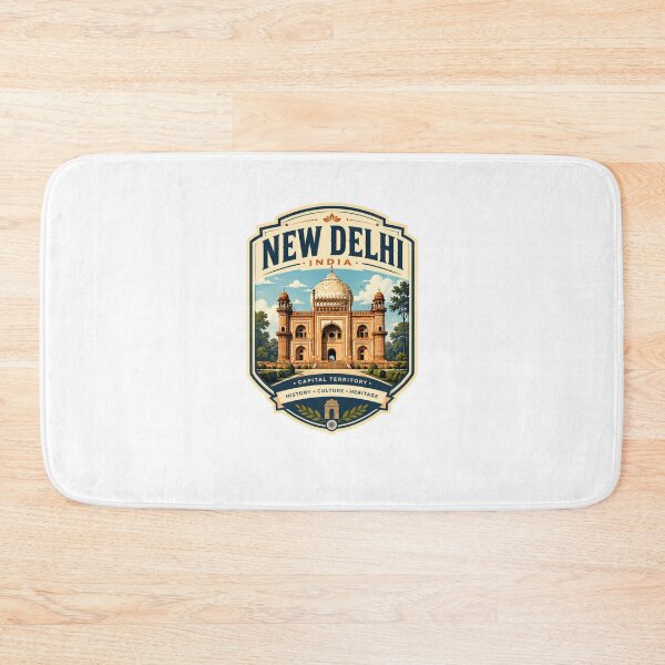 Item preview, New Delhi India Capital Territory History Culture Heritage Indian Travel Souvenir designed and sold by Star3NowForMe.