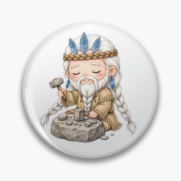 Item preview, Making Stone Tools – Artisan Sticker designed and sold by Sheenkhan.
