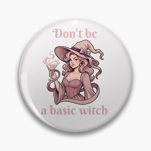 Item preview, Sassy Pinkoween Don't Be A Basic Witch Cocktail designed and sold by MythicCotton.