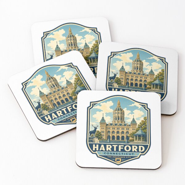 Item preview, Hartford Connecticut The Insurance City State Capitol Building New England Travel Resident Visitor designed and sold by Simsimah26Parks.