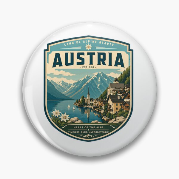 Item preview, Austria Land Of Alpine Beauty Heart Of The Alps Travel Souvenir Vacation designed and sold by Simsimah26Parks.