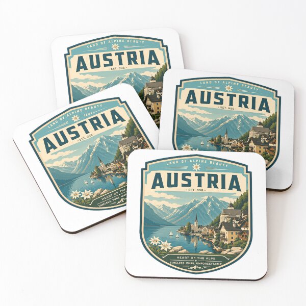 Item preview, Austria Land Of Alpine Beauty Heart Of The Alps Travel Souvenir Vacation designed and sold by Simsimah26Parks.