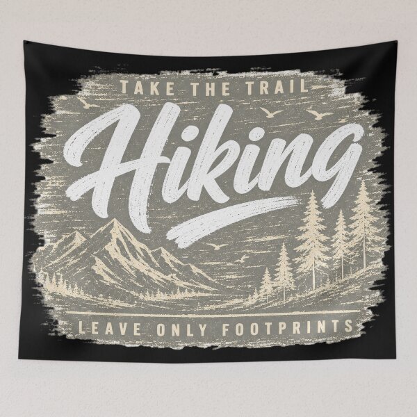 Item preview, Take The Trail Hiking Vintage Distressed Shirt | Retro Outdoor Design designed and sold by MOCH- ART.