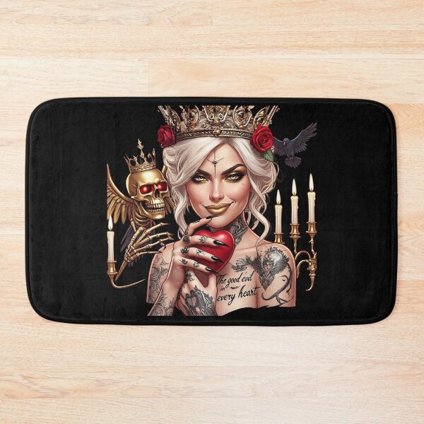 Item preview, Blonde Queen Holding Red Heart designed and sold by Voodoo Store Paranormal Collections.
