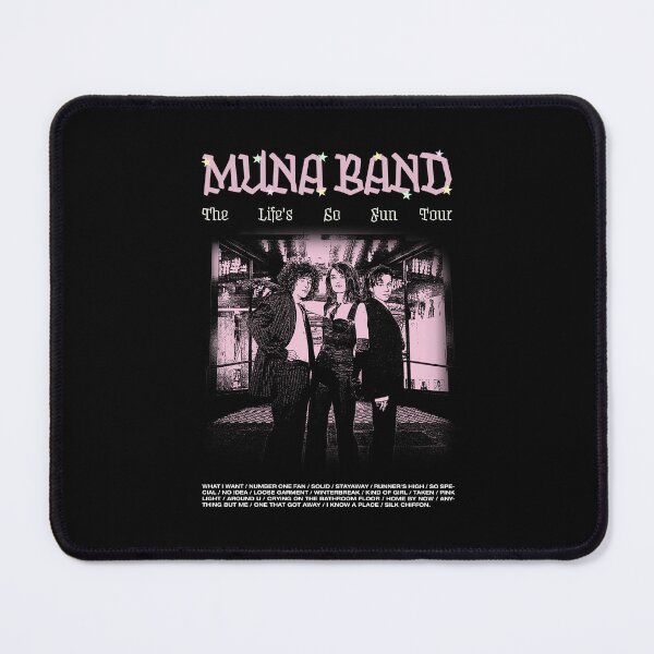 Item preview, Muna Band Save The World Album Pollstar Life's So Fun Tour Live At Electric Lady designed and sold by Huilaegant69.