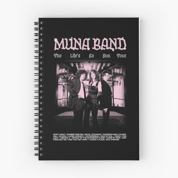 Item preview, Muna Band Save The World Album Pollstar Life's So Fun Tour Live At Electric Lady designed and sold by Huilaegant69.