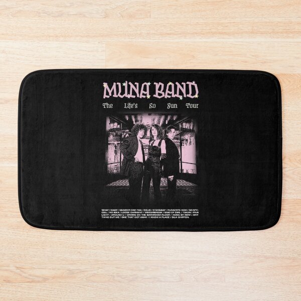 Item preview, Muna Band Save The World Album Pollstar Life's So Fun Tour Live At Electric Lady designed and sold by Huilaegant69.