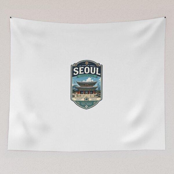 Item preview, The Heart Of Korea Seoul South Korea Capital City Travel Souvenir designed and sold by Star3NowForMe.