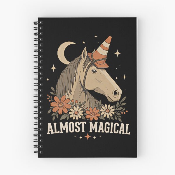Item preview, Almost Magical Funny Horse Unicorn designed and sold by Blok45.