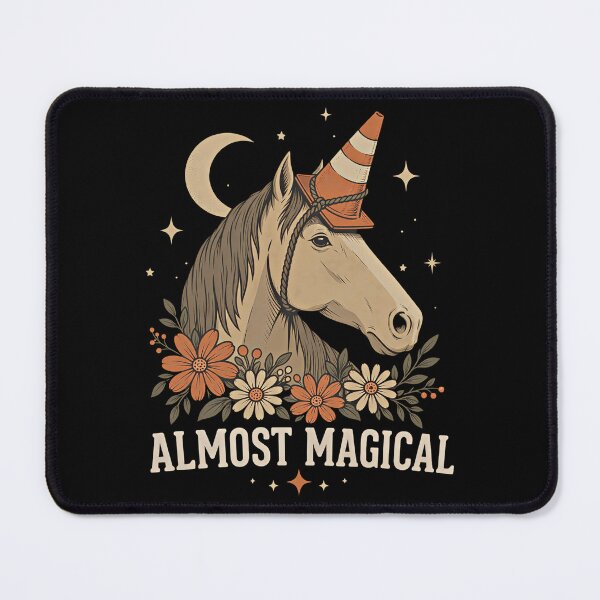 Item preview, Almost Magical Funny Horse Unicorn designed and sold by Blok45.