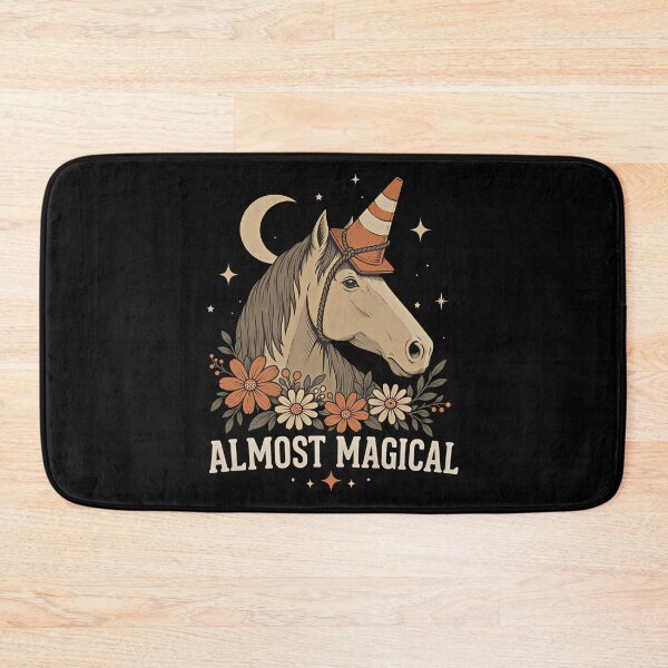Item preview, Almost Magical Funny Horse Unicorn designed and sold by Blok45.