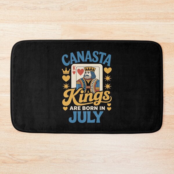 Item preview, CANASTA Kings ARE BORN IN July designed and sold by jkrphoto.