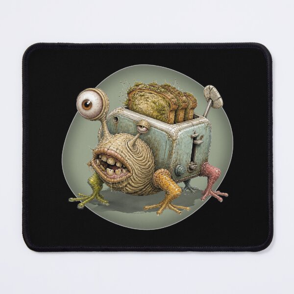 Item preview, Mossy Snail Toaster Monster From Another Dimension designed and sold by Wilcox PhotoArt.