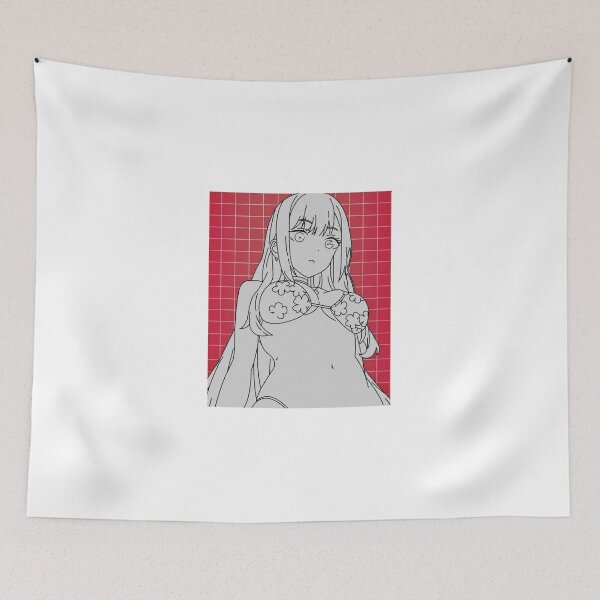 Item preview, Anime Flower Girl Red Grid designed and sold by EgoSovereign.