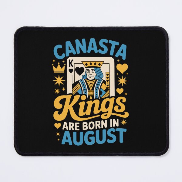 Item preview, CANASTA Kings ARE BORN IN August designed and sold by jkrphoto.