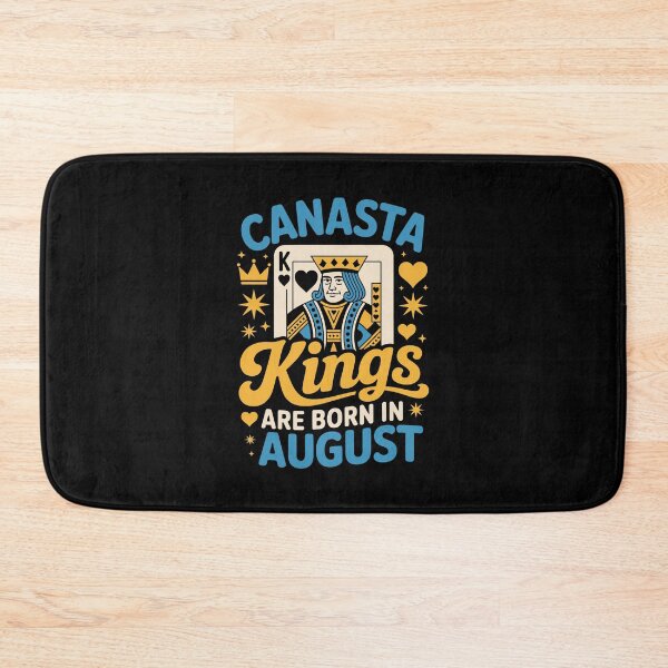 Item preview, CANASTA Kings ARE BORN IN August designed and sold by jkrphoto.