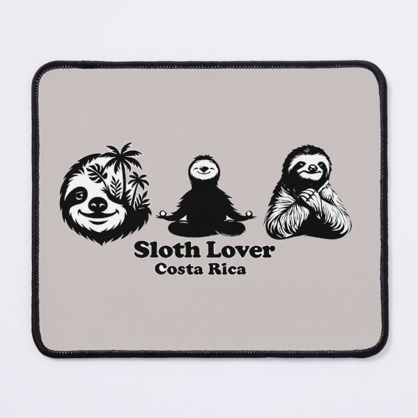 Item preview, Sloth Lover Costa Rica Tropical Sloth Design designed and sold by OuterFuselage.