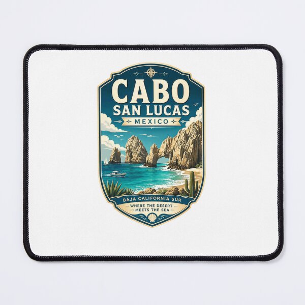 Item preview, Cabo San Lucas Mexico Baja California Sur Where The Desert Meets The Sea Travel Vacation Destination designed and sold by Star3NowForMe.