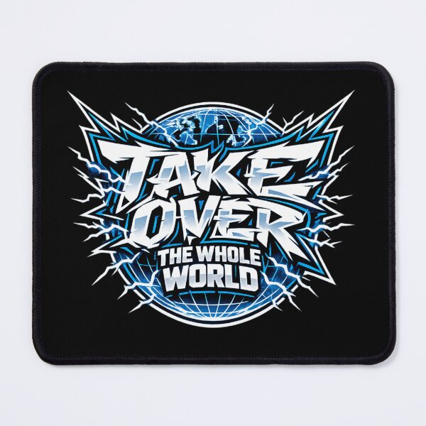 Item preview, Take Over the World – Bold Graffiti Globe Lightning designed and sold by SidTastic .