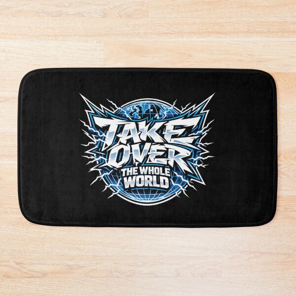 Item preview, Take Over the World – Bold Graffiti Globe Lightning designed and sold by SidTastic .