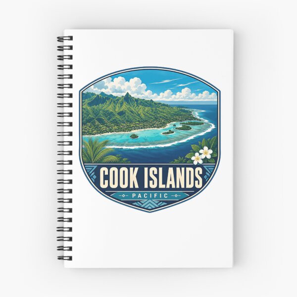 Item preview, Cook Islands Pacific Travel Vacation Souvenir designed and sold by Star3NowForMe.