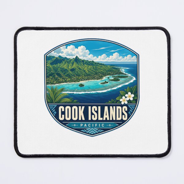 Item preview, Cook Islands Pacific Travel Vacation Souvenir designed and sold by Star3NowForMe.