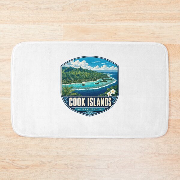 Item preview, Cook Islands Pacific Travel Vacation Souvenir designed and sold by Star3NowForMe.