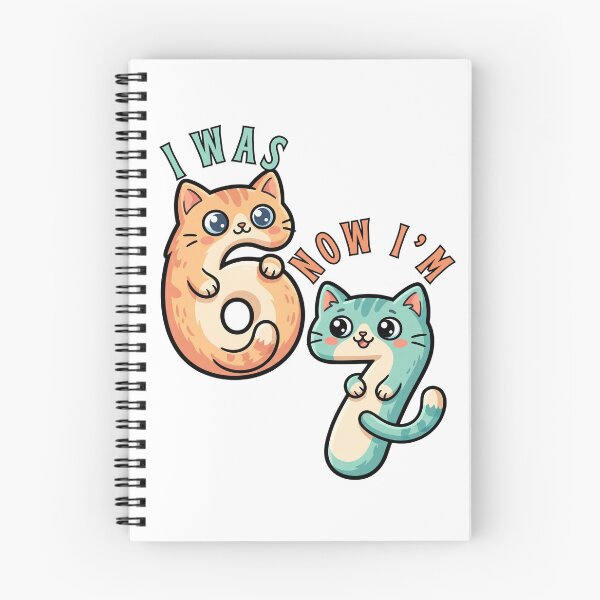 Item preview, now i am 7 funny birthday design 6 7 six seven cat mom designed and sold by ArtDesignTp.
