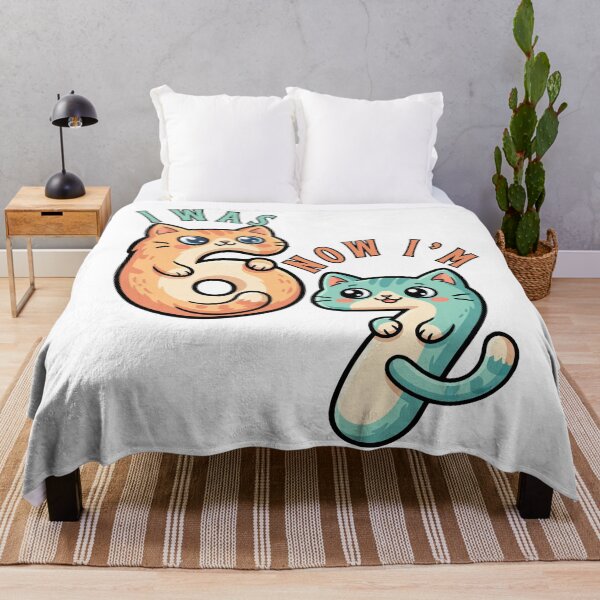 Item preview, now i am 7 funny birthday design 6 7 six seven cat mom designed and sold by ArtDesignTp.