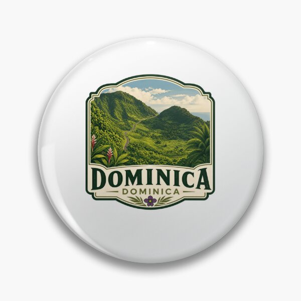 Item preview, Dominica Dominica Caribbean Island Travel Souvenir designed and sold by Star3NowForMe.