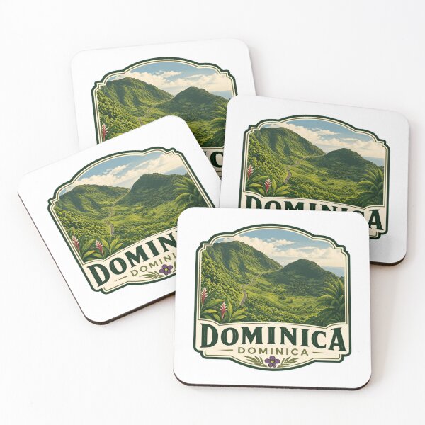 Item preview, Dominica Dominica Caribbean Island Travel Souvenir designed and sold by Star3NowForMe.