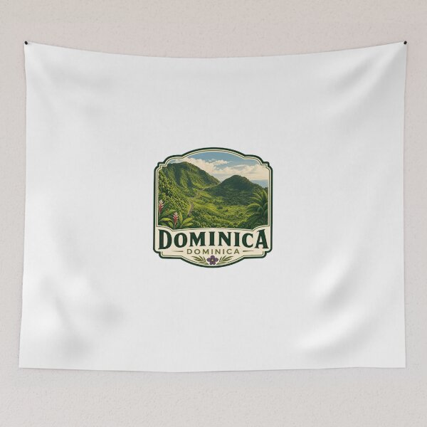 Item preview, Dominica Dominica Caribbean Island Travel Souvenir designed and sold by Star3NowForMe.