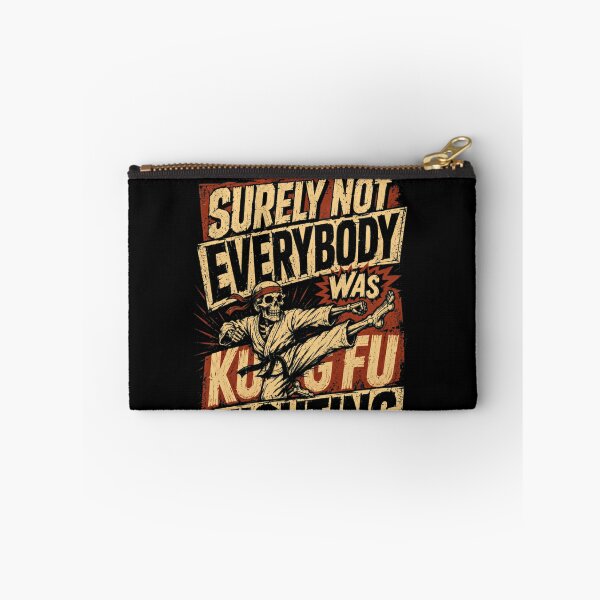 Item preview, Surely Not Everybody Was Kung Fu Fighting Martial Arts Humor Fighter designed and sold by RetroMini2026.