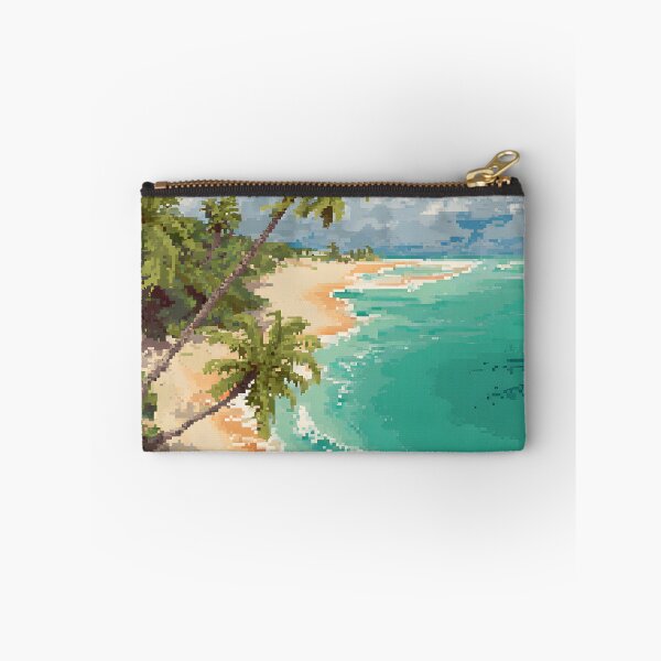 Item preview, Pixel art sandy beach designed and sold by ScienceRex.